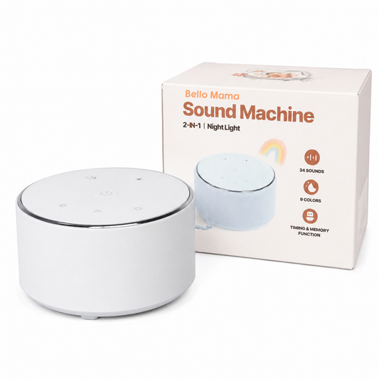 Bello Calma White Noise Machine & Night Light