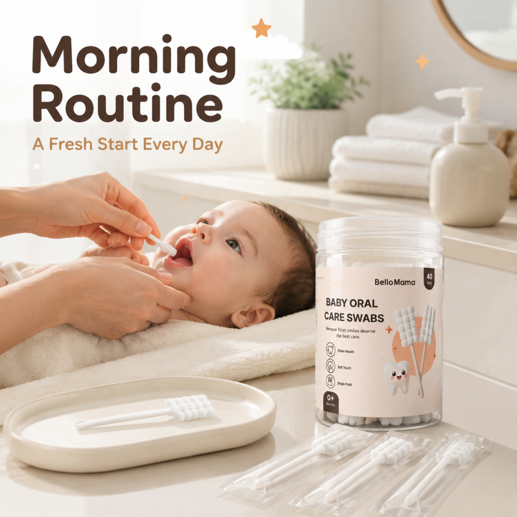 BelloClean Baby Oral Swabs 40PC