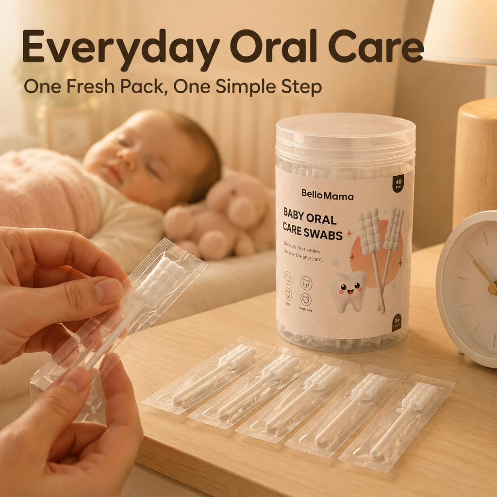 BelloClean Baby Oral Swabs 40PC