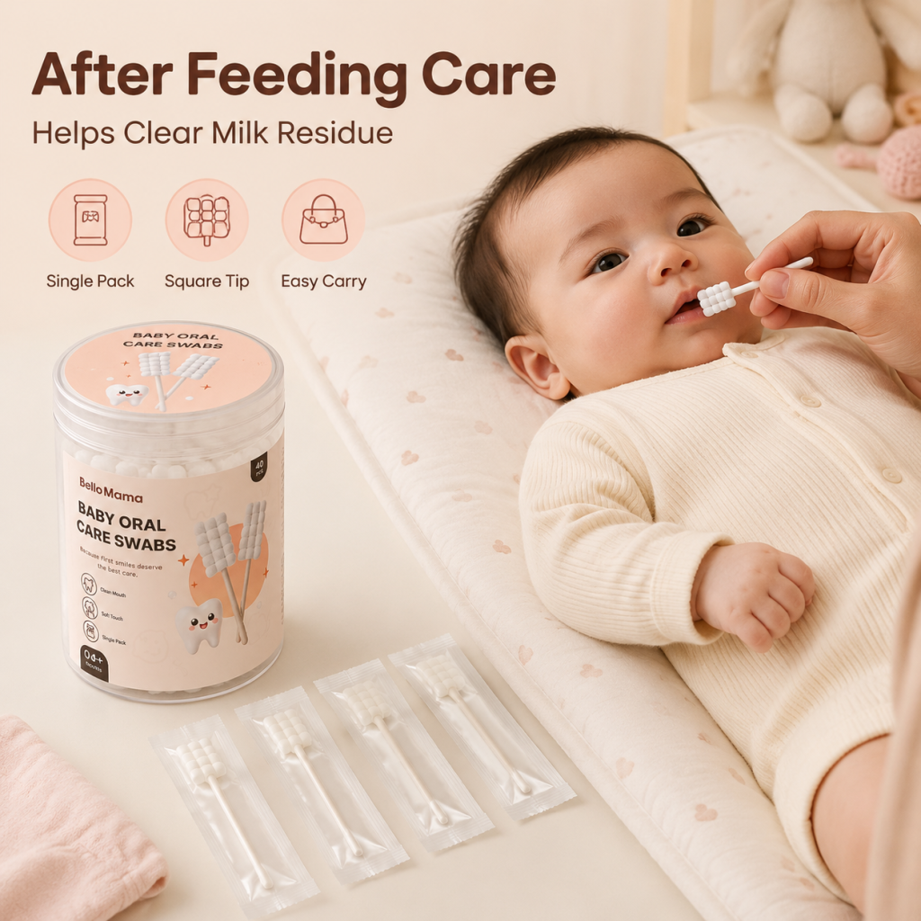 BelloClean Baby Oral Swabs 40PC