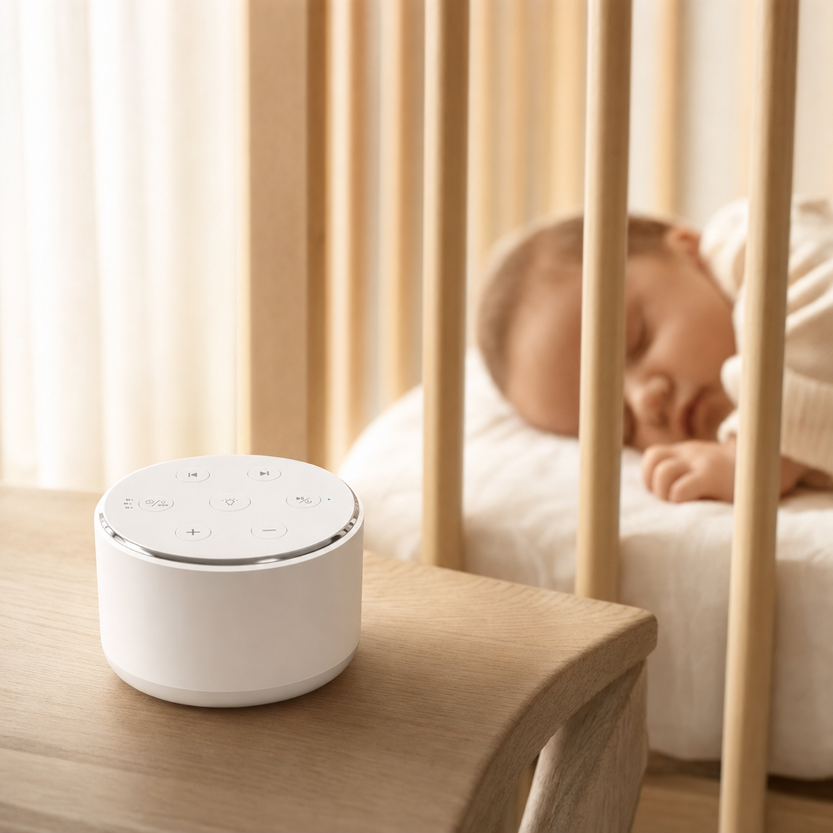 Bello Calma White Noise Machine & Night Light